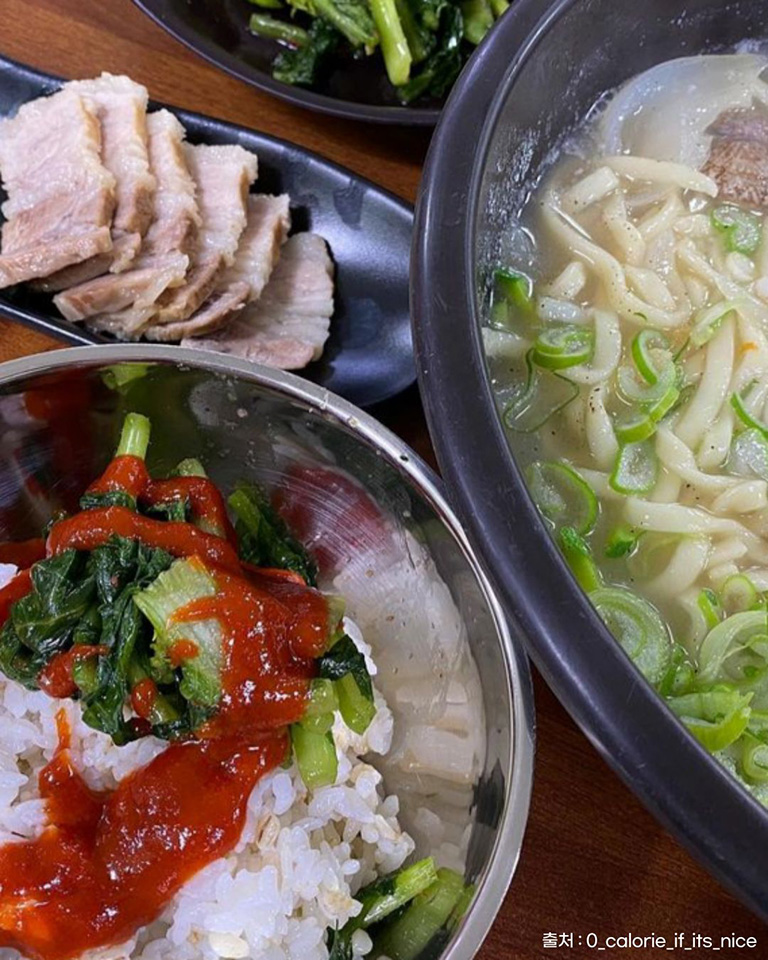 밀박칼국수